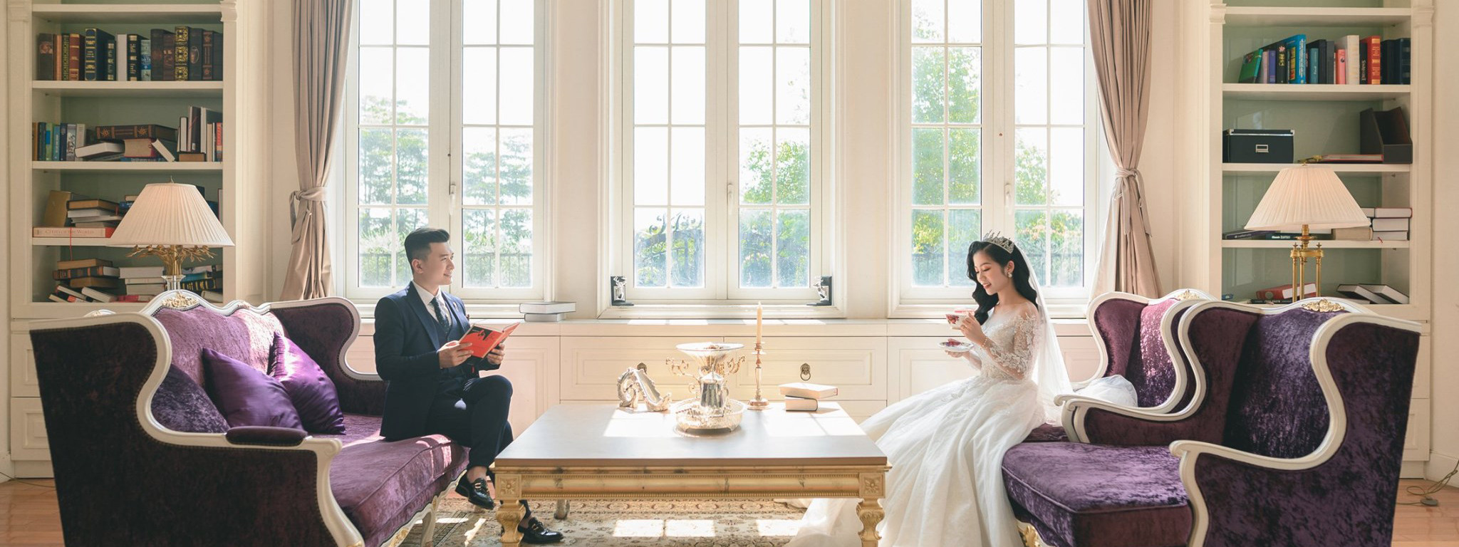 2 cách tạo dáng chụp ảnh cưới Hàn Quốc